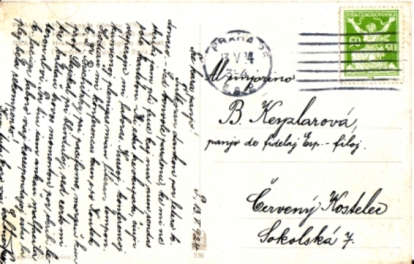 Neznámý umělec / nepopsáno - CZ 1924 95 024 ●