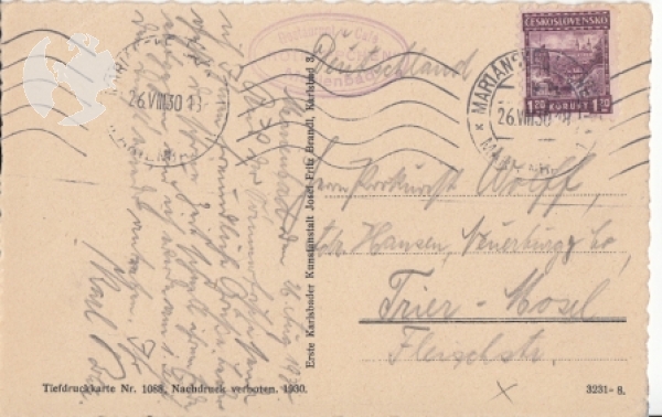 Mariánské Lázně - CZ 1930 95 009 ●