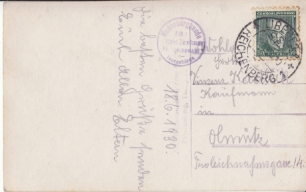 Weberbergbaude - Friedrichswald - CZ 1930 95 013 ●