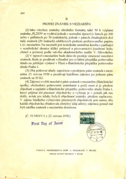 CZ Věstník - CZ 1938 98 999