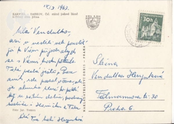 Karwin - Darkau - CZ 1963 95 009 ●