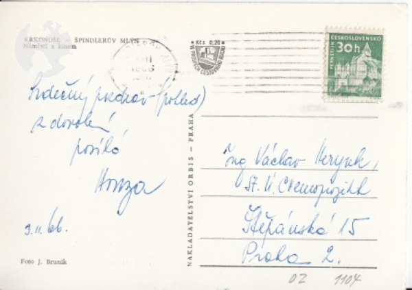 Krkonoše - Špindlerův Mlýn - CZ 1966 95 006 ●