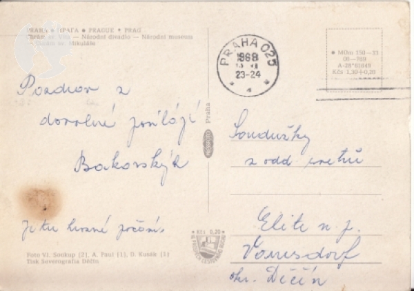Praha - CZ 1968 95 007 ●