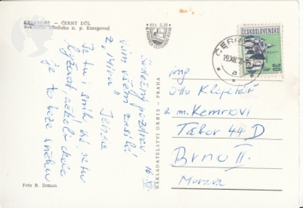Riesengebirge - Schwarzenthal - CZ 1968 95 008 ●