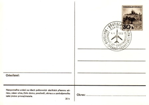 CDV 161 - CZ 1969 04 003 ●