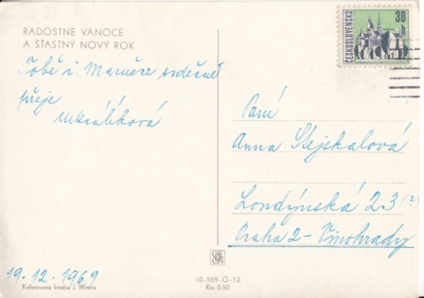 Weihnachten und Neujahr - CZ 1969 95 006 ●