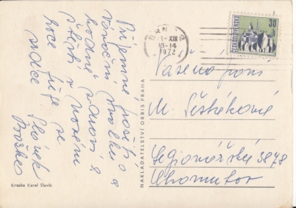 Weihnachten und Neujahr - CZ 1972 95 002 ●