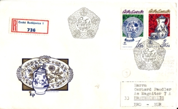 FDC 2257 / 2262 - CZ 1977 06 011 ●
