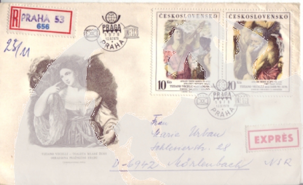 FDC 2334 / 2335 - CZ 1978 09 016 ●