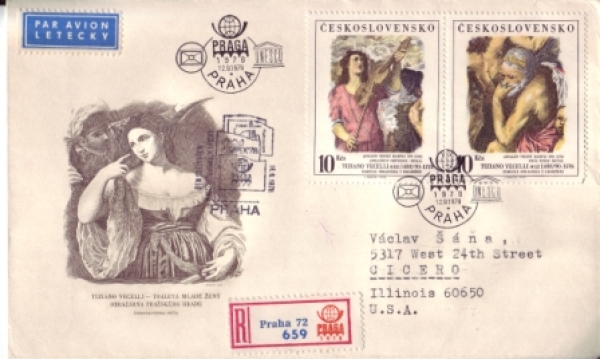 FDC 2334 / 2335 - CZ 1978 09 036 ●