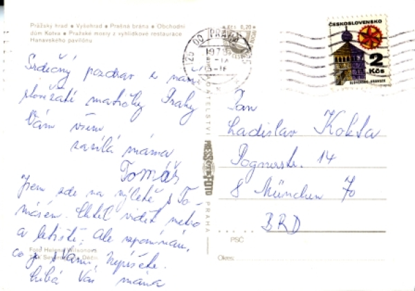 Praha - CZ 1978 95 002 ●