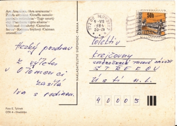 Olomouc - CZ 1984 95 001 ●