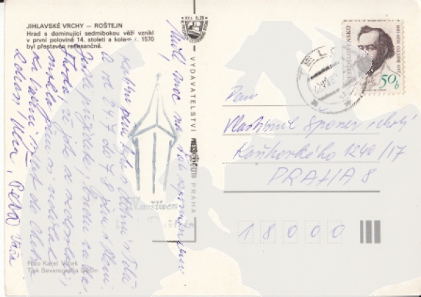 Roštejn (hrad) 1989 95 004 ●