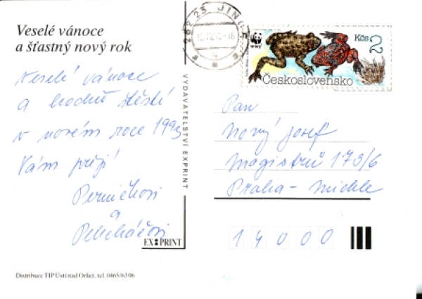 Vánoce - CZ 1992 95 003 ●
