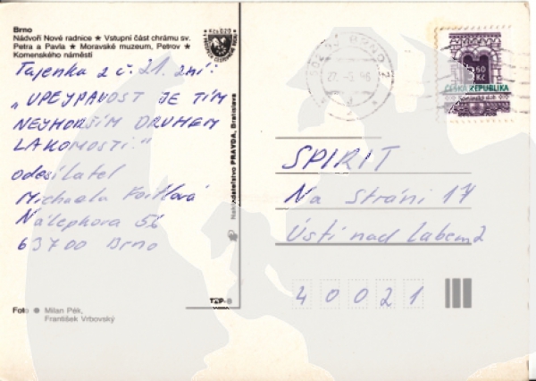 Brno - CZ 1996 95 006 ●