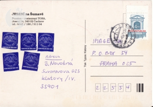 Jesení na Šumavě - CZ 1999 95 007 ●