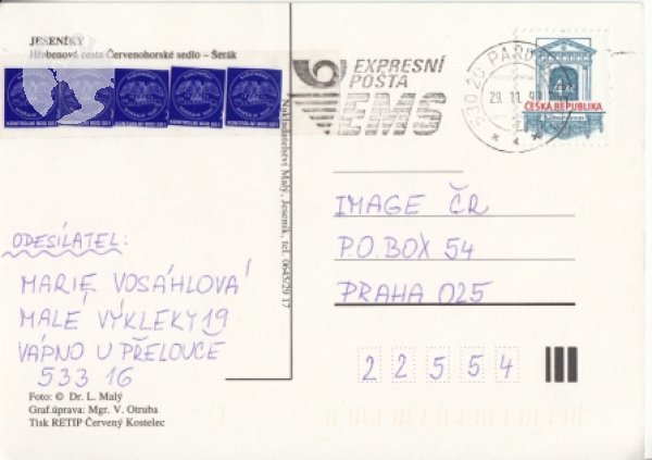 Altvatergebirge - CZ 1999 95 011 ●
