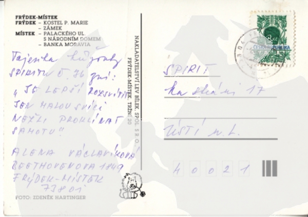 Friedeck - Mistek - CZ 19xx 95 314 ●