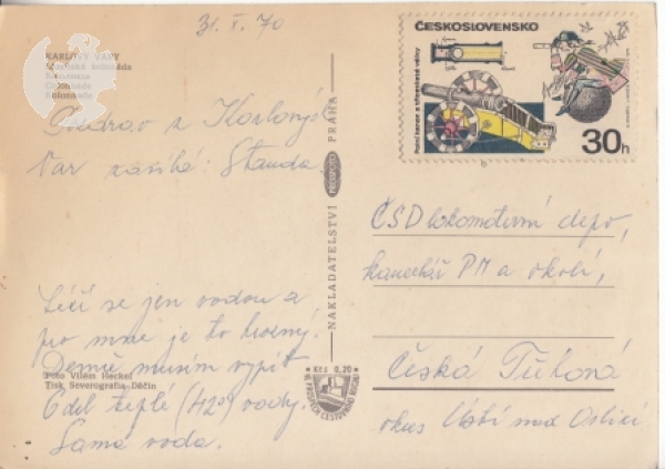 Karlovy Vary - CZ 19xx 95 361 ●