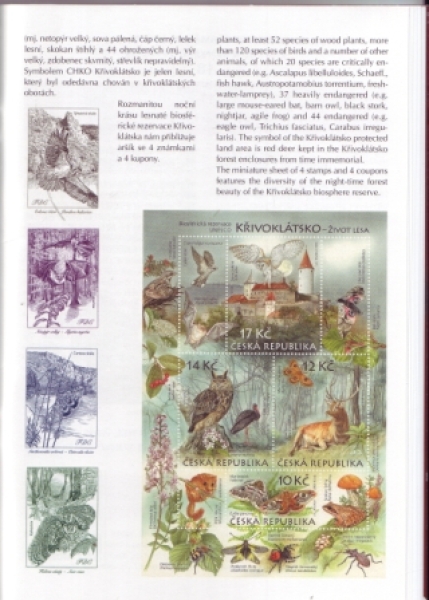 CZ Emisní plán českých poštovních známek 2009