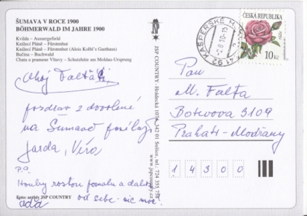 Šumava - stará Šumava - CZ 2010 95 001 ●