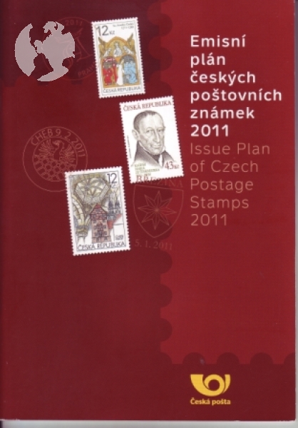 CZ Emisní plán českých poštovních známek 2011