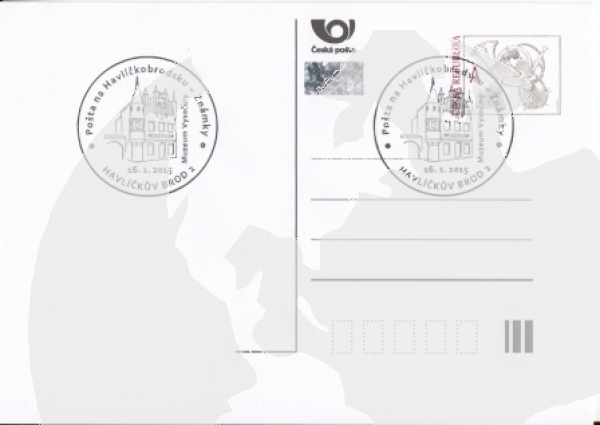 CDV - Ruční příležitostné poštovní razítko s ochoty ● - I. pololetí 2015