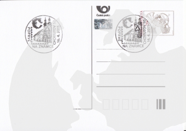 CDV - Ruční příležitostné poštovní razítko s ochoty ● - I. pololetí 2015