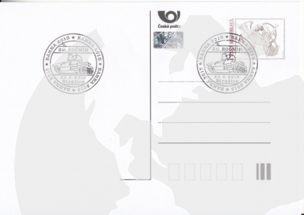 CDV - Ruční příležitostné poštovní razítko s ochoty ● - I. pololetí 2015