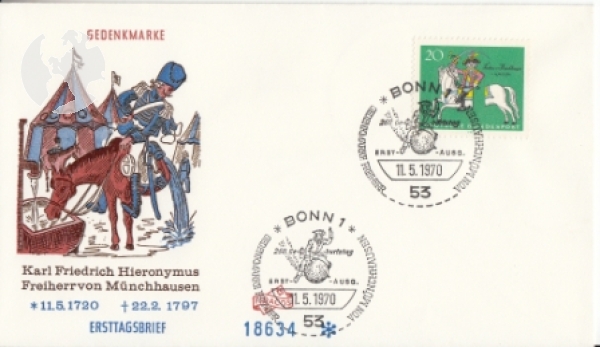 D FDC 0623 ● - 1970