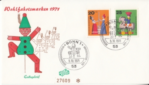 D FDC 0705 / 0708 ● - 1971