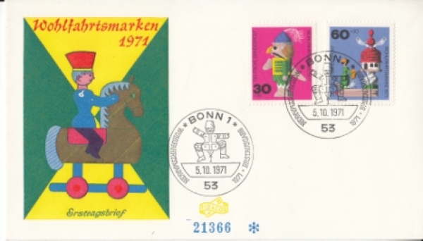 D FDC 0705 / 0708 ● - 1971
