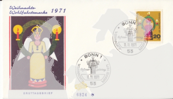 D FDC 0709 ● - 1971