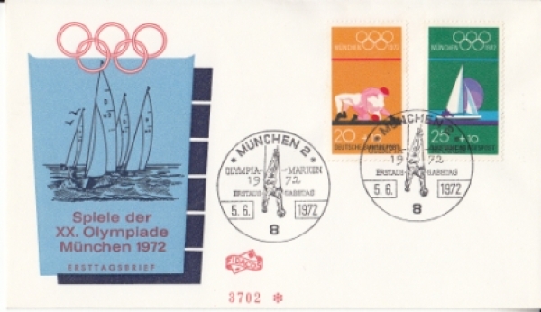 D FDC 0719 / 0722 ● - 1972