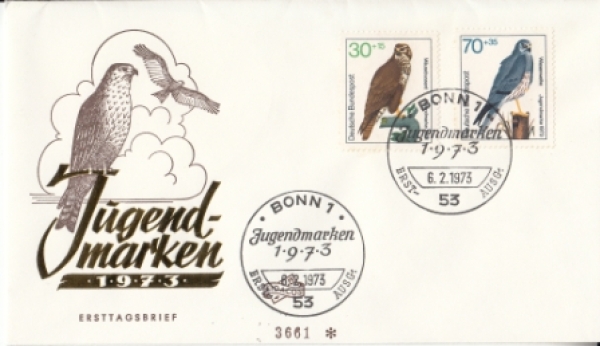 D FDC 0754 / 0757 ● - 1973