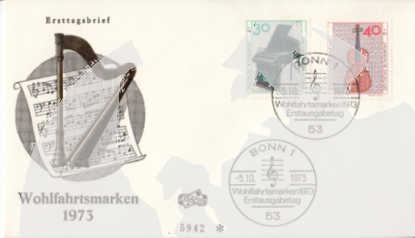 D FDC 0782 / 0785 ● - 1973