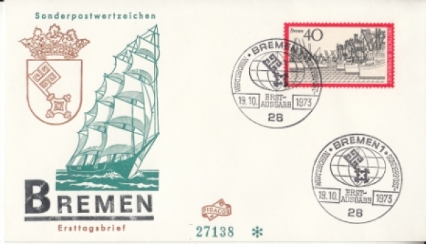 D FDC 0787 / 0789 ● - 1973