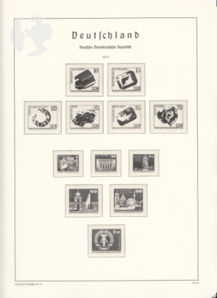 Německá demokratická Republika - 1974 - SF