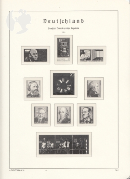 Německá demokratická Republika - 1974 - SF