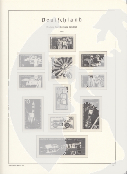 Německá demokratická Republika - 1975 - SF