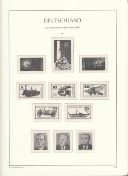 Německá demokratická Republika - 1977 - SF