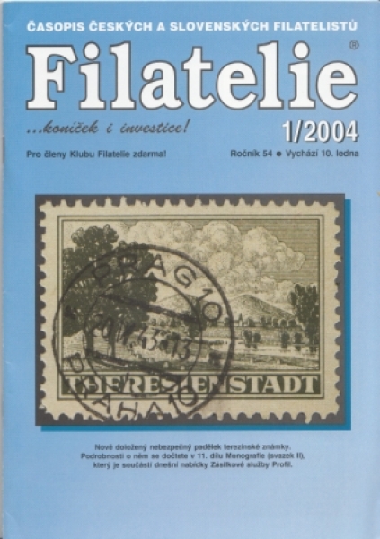 CZ FILATELIE 2004 / 01