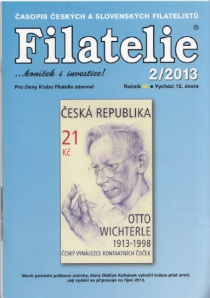 CZ FILATELIE 2013 / 02