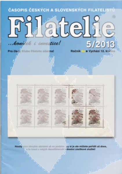 CZ FILATELIE 2013 / 05