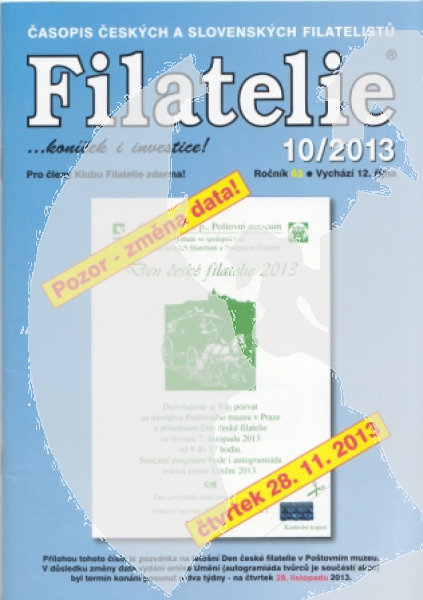CZ FILATELIE 2013 / 10