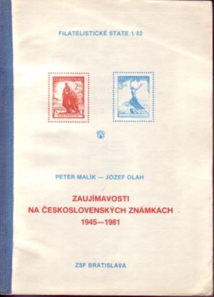 CZ Filatelistické statě 01 - Besonderheiten auf tschechoslowakischen Briefmarken 1945 - 1981