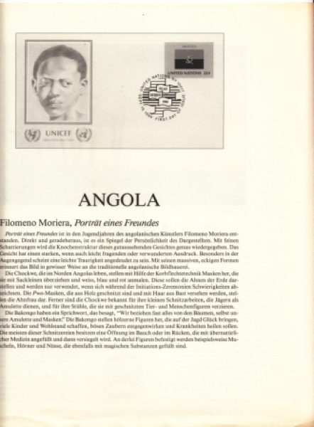 ANG Angolská republika - UNICEF - pojednání  spojených národů