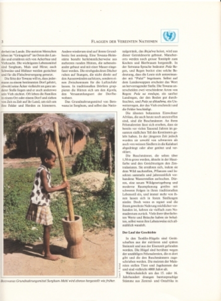 RB Botswana - UNICEF - pojednání  spojených národů