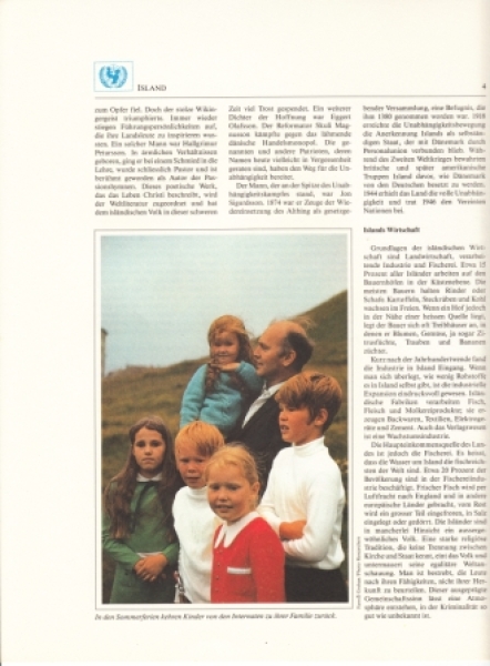 IS - Island - UNICEF - pojednání  spojených národů