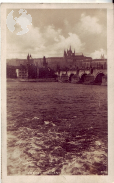 Karlsbrücke + Hradschin 1926 95 001 ●